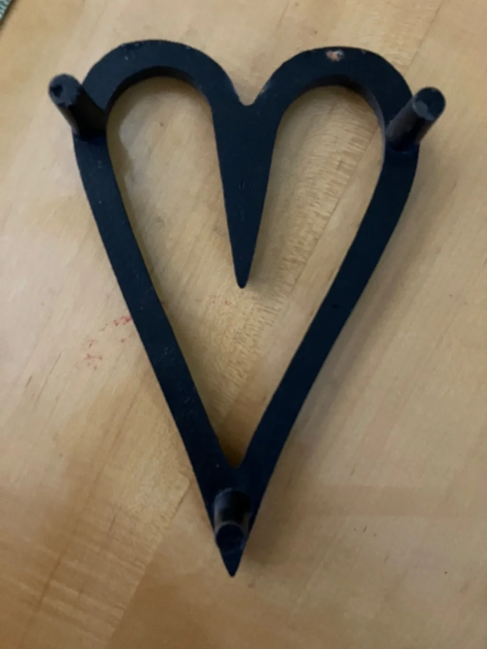 Heart-Shaped Metal Kitchen Trivet